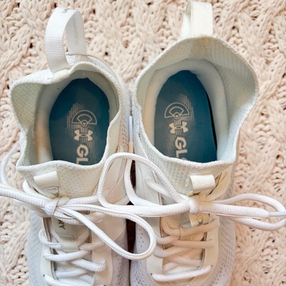 Under Armour Women’s Glory 2 Turf Shoes - Blue & White Under Armour Shoes - Picture 3 of 9